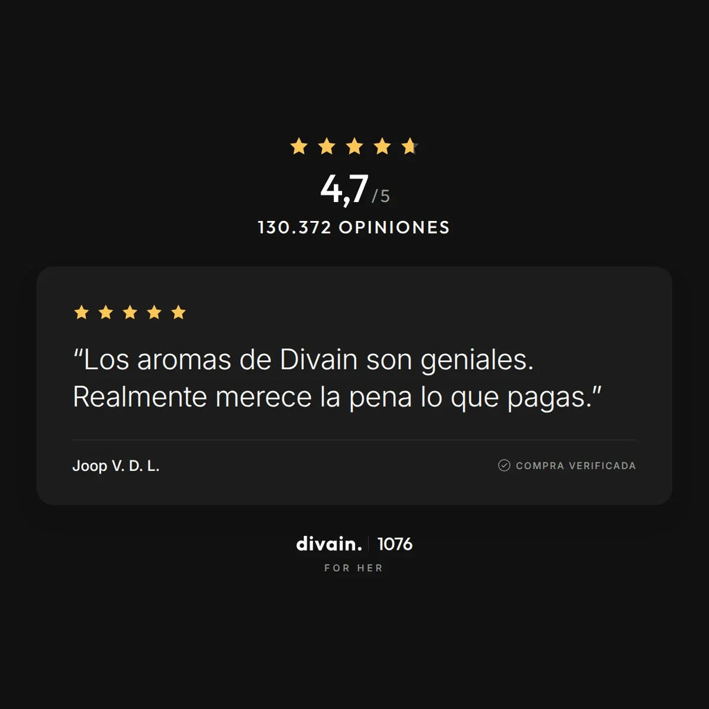divain.1076 - 4,7/5 sobre 130.372 opiniones