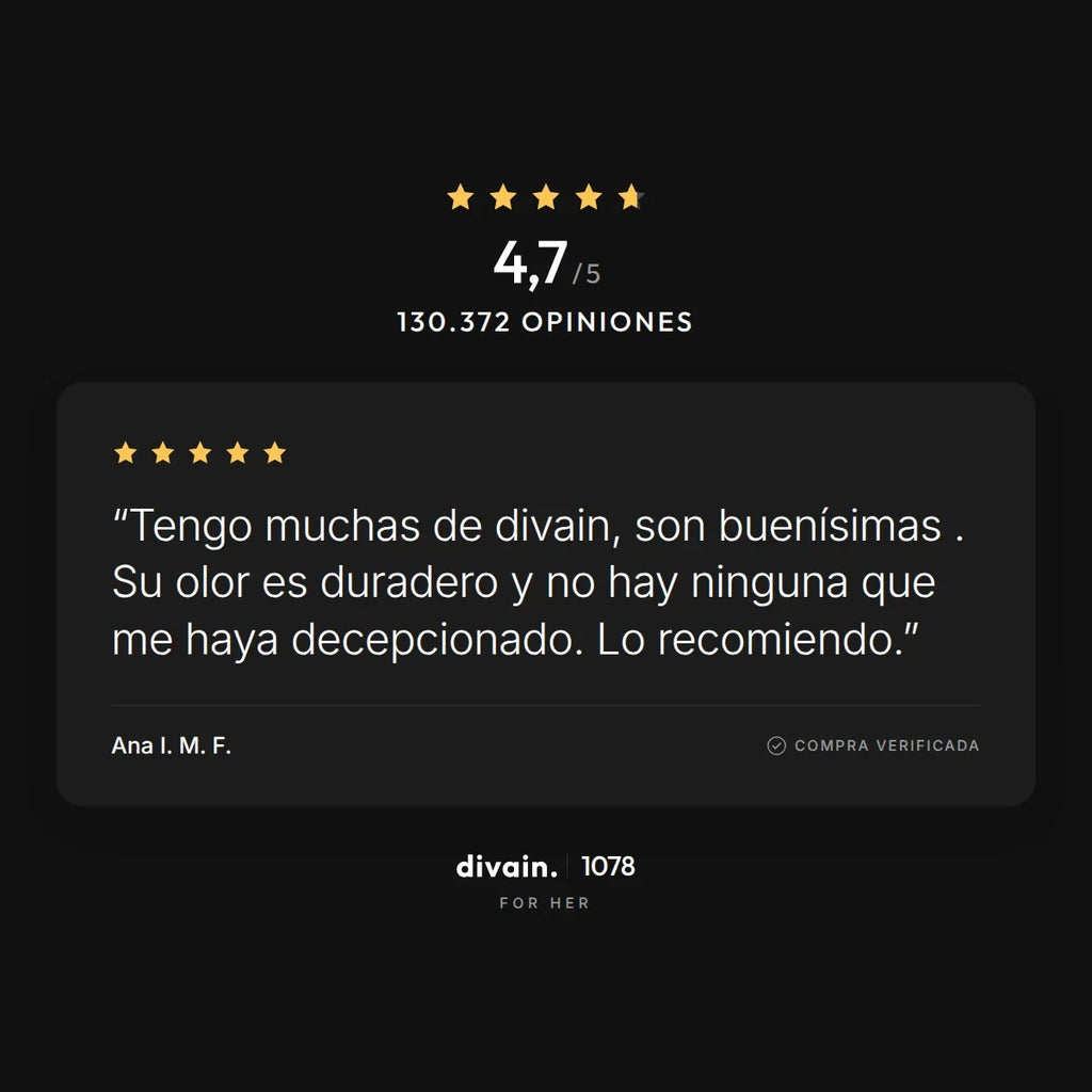 divain.1078 - 4,7/5 sobre 130.372 opiniones