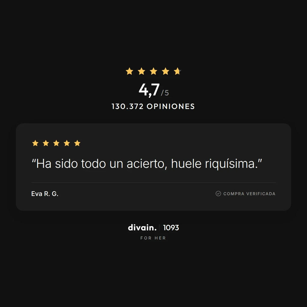 divain.1093 - 4,7/5 sobre 130.372 opiniones