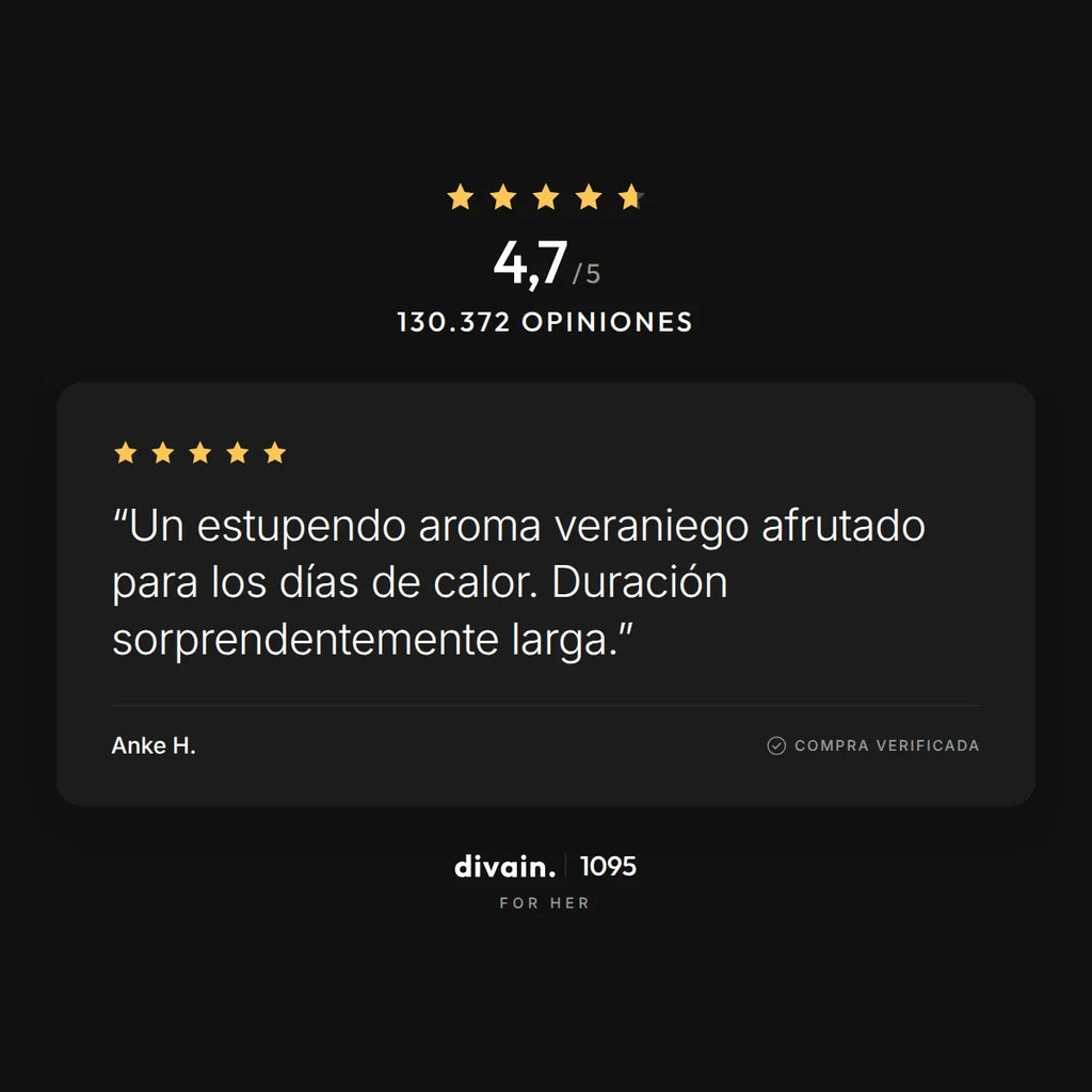 divain.1095 - 4,7/5 sobre 130.372 opiniones