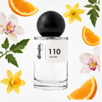 Pirámide olfativa perfume divain.110 | divain Parfums
