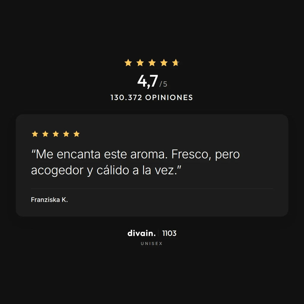divain.1103 - 4,7/5 sobre 130.372 opiniones