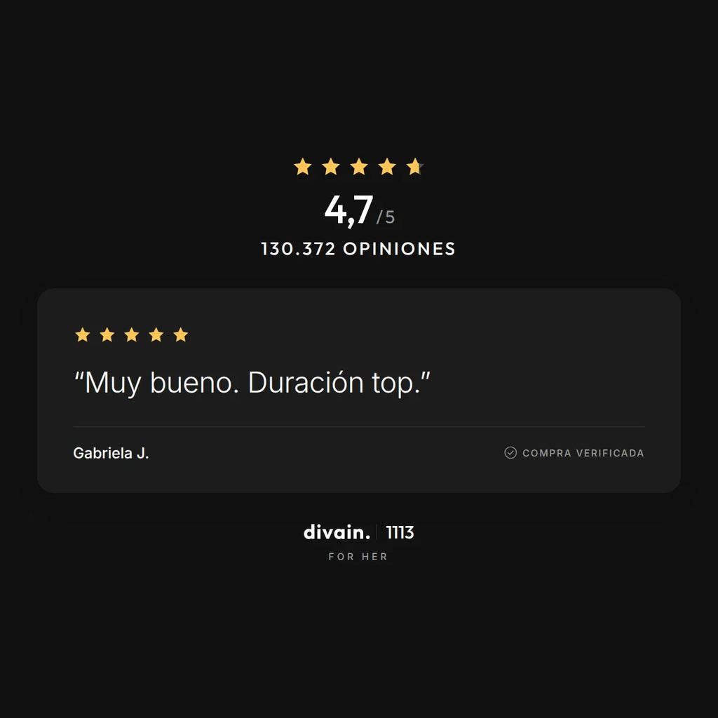 divain.1113 - 4,7/5 sobre 130.372 opiniones