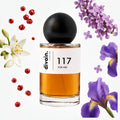 Pirámide olfativa perfume divain.117 | divain Parfums