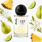 Pirámide olfativa perfume divain.127 | divain Parfums