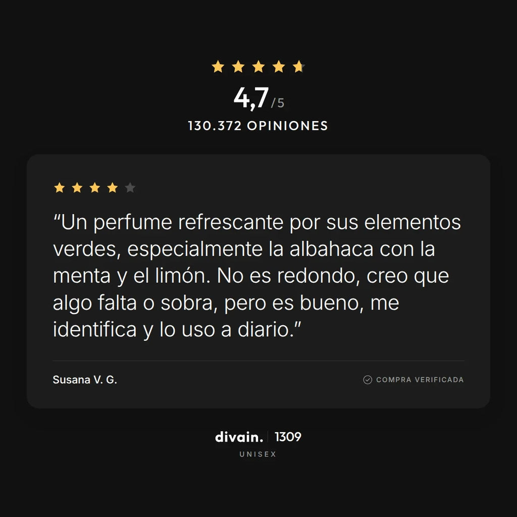 divain.1309 - 4,7/5 sobre 130.372 opiniones