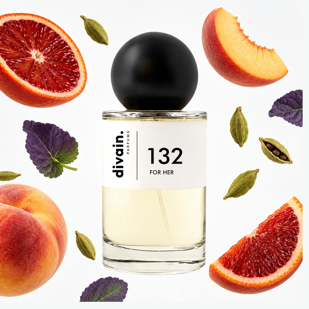 Pirámide olfativa perfume divain.132 | divain Parfums