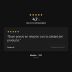 divain.1322 - 4,7/5 sobre 130.372 opiniones