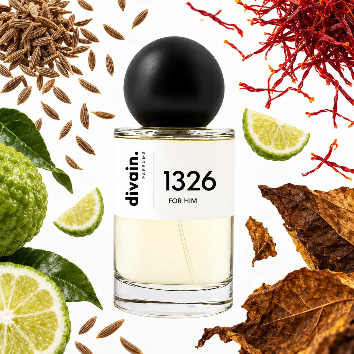 divain.1326 perfume de hombre oriental especiado