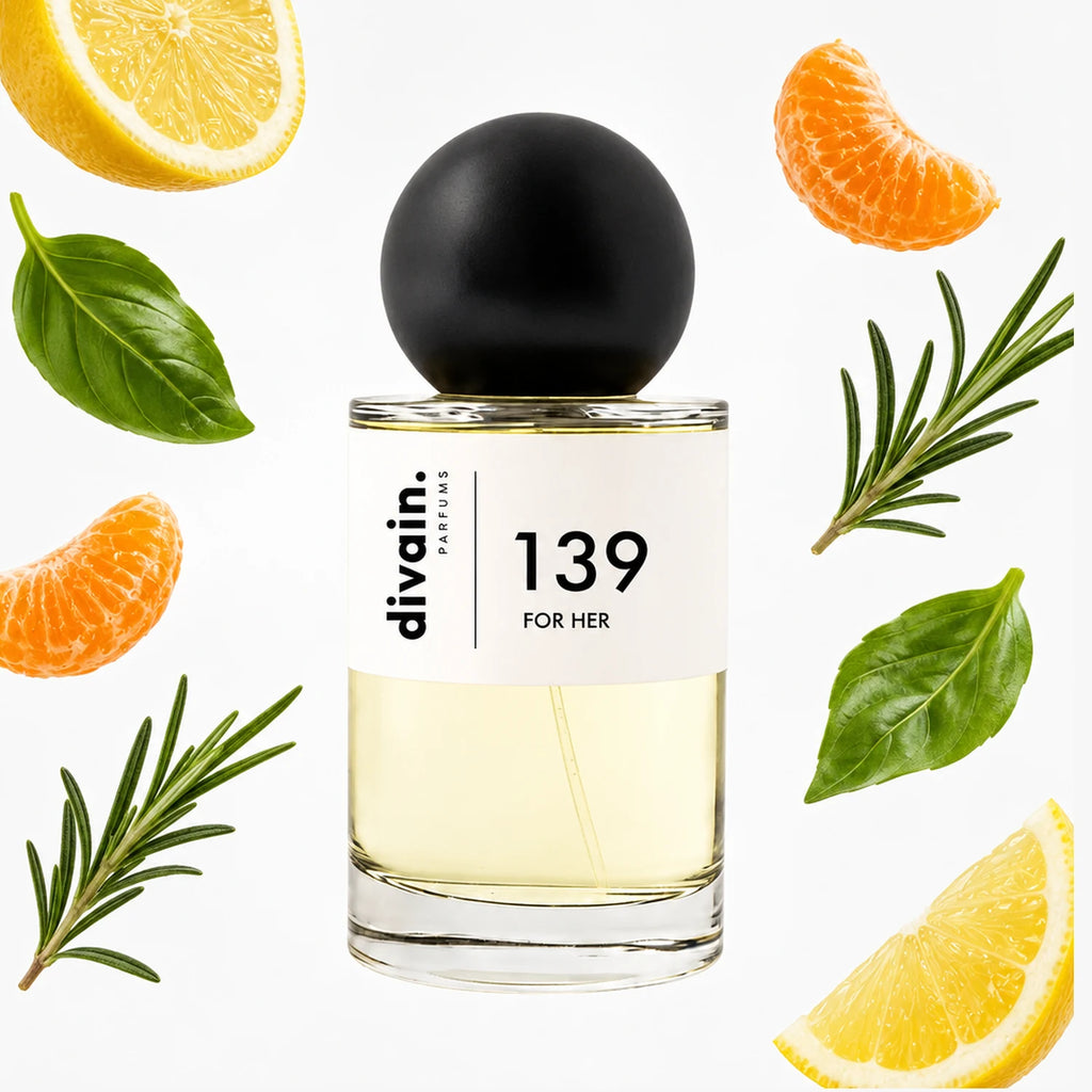 Pirámide olfativa perfume divain.139 | divain Parfums