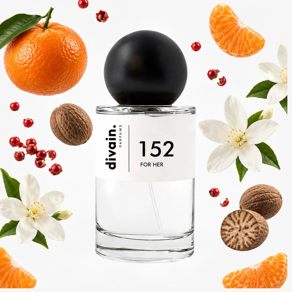 Pirámide olfativa perfume divain.152 | divain Parfums