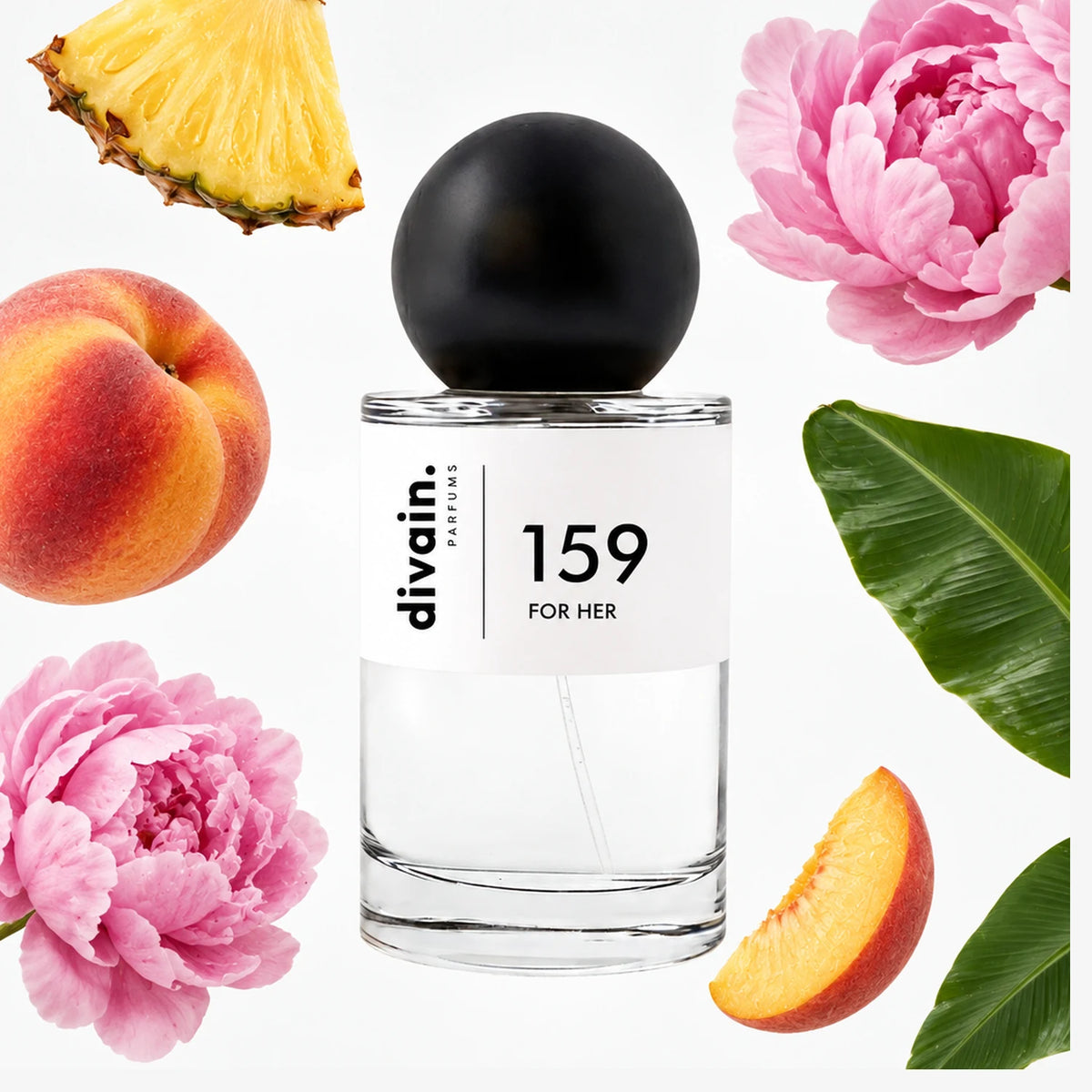 Pirámide olfativa perfume divain.159 | divain Parfums