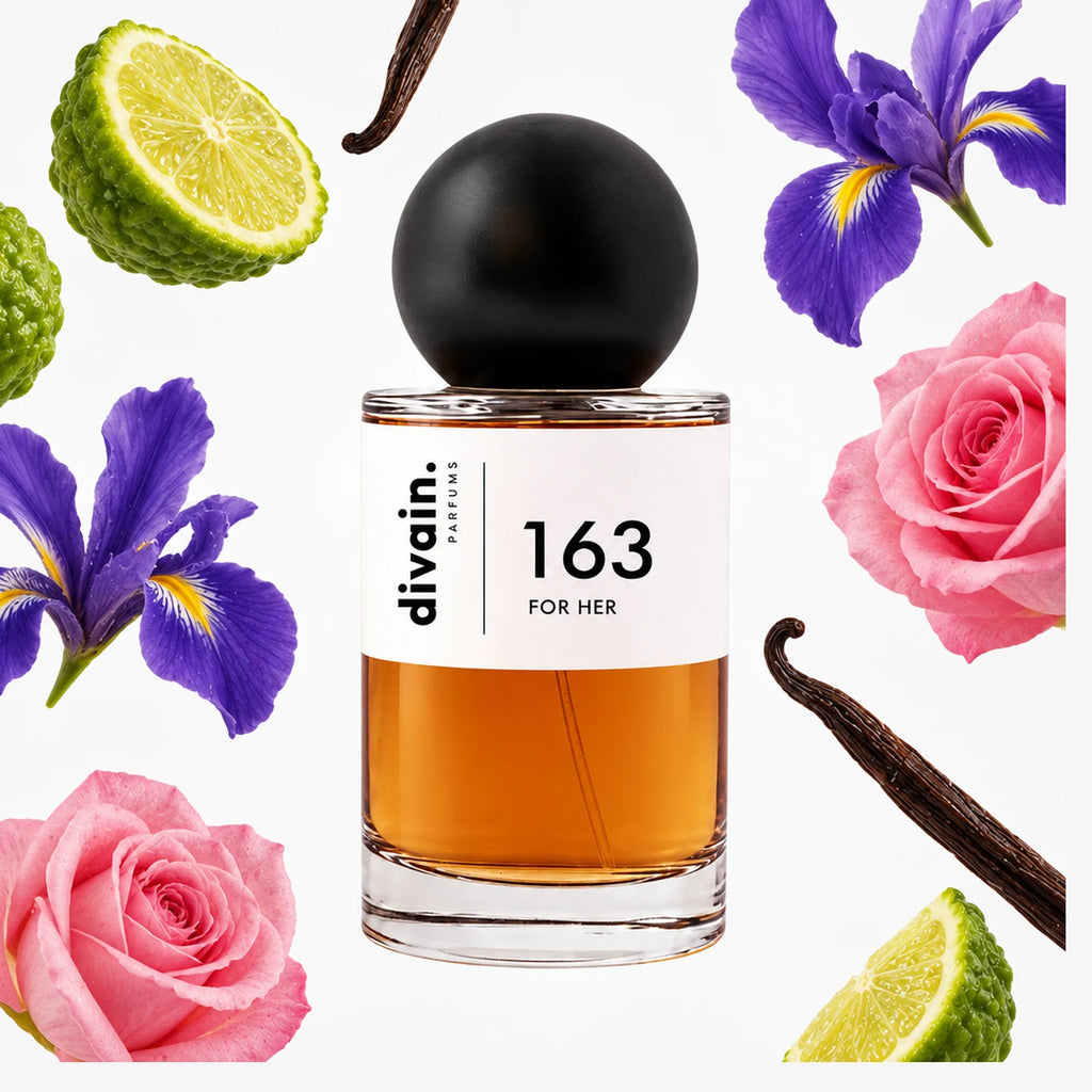 Pirámide olfativa perfume divain.163 | divain Parfums