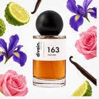 Pirámide olfativa perfume divain.163 | divain Parfums