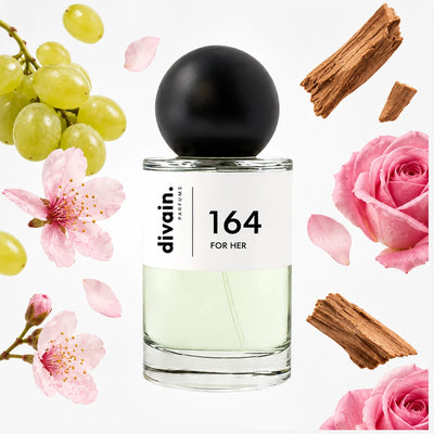 Pirámide olfativa perfume divain.164 | divain Parfums