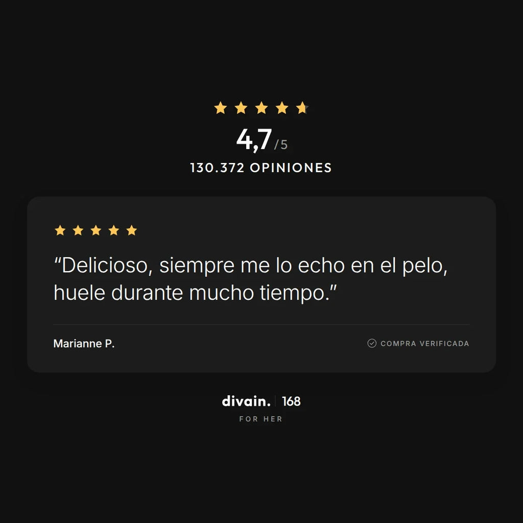 divain.168 - 4,7/5 sobre 130.372 opiniones