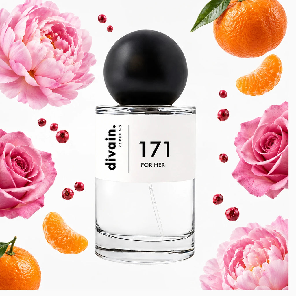Pirámide olfativa perfume divain.171 | divain Parfums