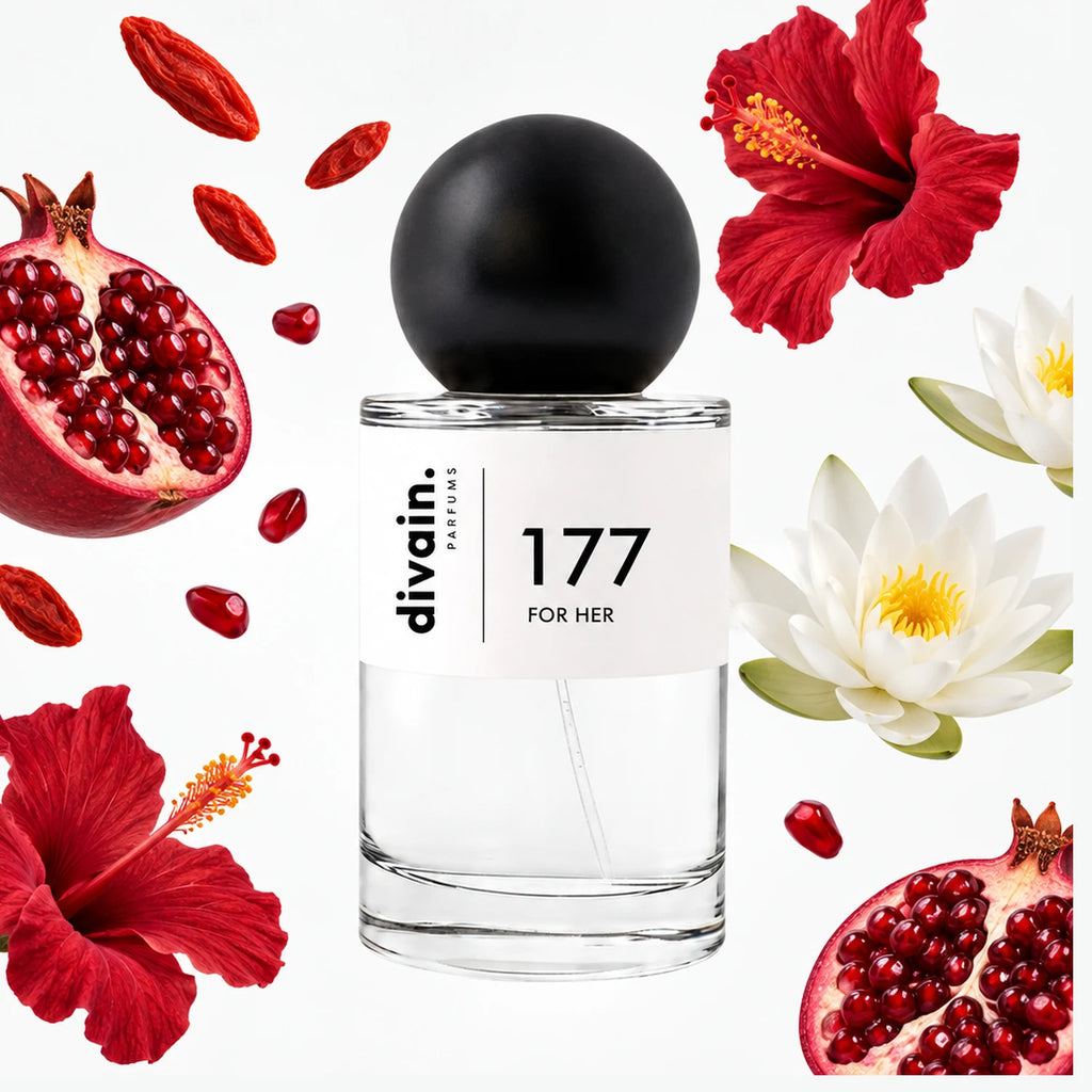 Pirámide olfativa perfume divain.177 | divain Parfums