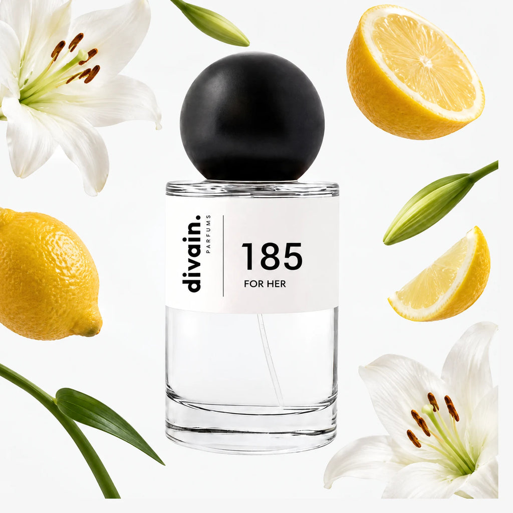 Pirámide olfativa perfume divain.185 | divain Parfums