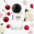 Pirámide olfativa perfume divain.194 | divain Parfums