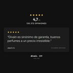 divain.209 - 4,7/5 sobre 130.372 opiniones