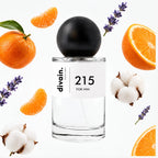 Pirámide olfativa perfume divain.215 | divain Parfums