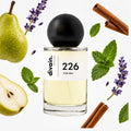 Pirámide olfativa perfume divain.226 | divain Parfums