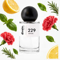 Pirámide olfativa perfume divain.229 | divain Parfums