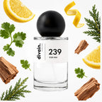 Pirámide olfativa perfume divain.239 | divain Parfums