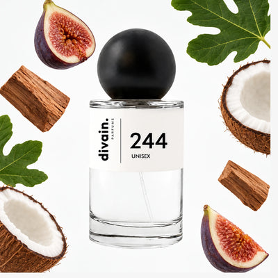 Pirámide olfativa perfume divain.244 | divain Parfums
