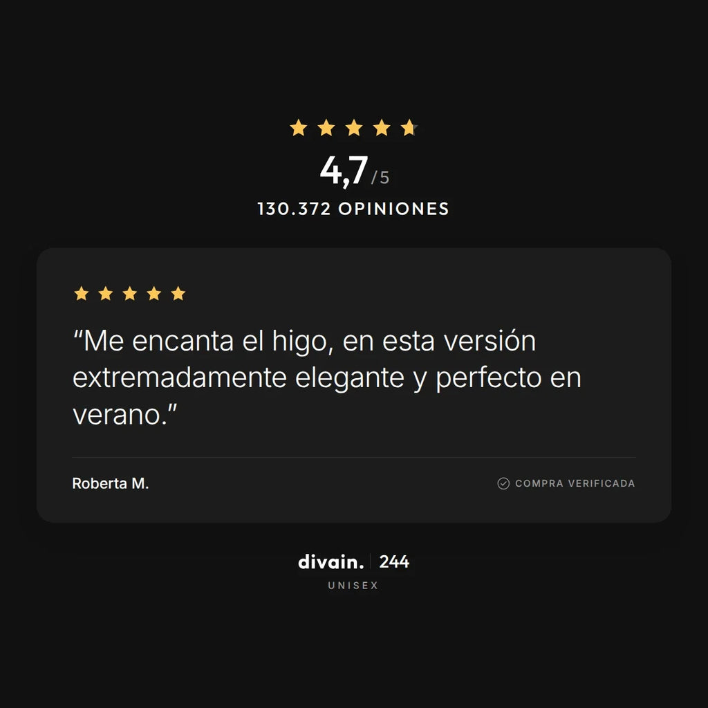 divain.244 - 4,7/5 sobre 130.372 opiniones