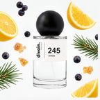 Pirámide olfativa perfume divain.245 | divain Parfums