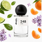 Pirámide olfativa perfume divain.248 | divain Parfums