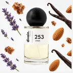 Pirámide olfativa perfume divain.253 | divain Parfums