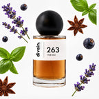 Pirámide olfativa perfume divain.263 | divain Parfums