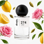 Pirámide olfativa perfume divain.274 | divain Parfums