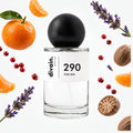 Pirámide olfativa perfume divain.290 | divain Parfums