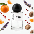Pirámide olfativa perfume divain.290 | divain Parfums