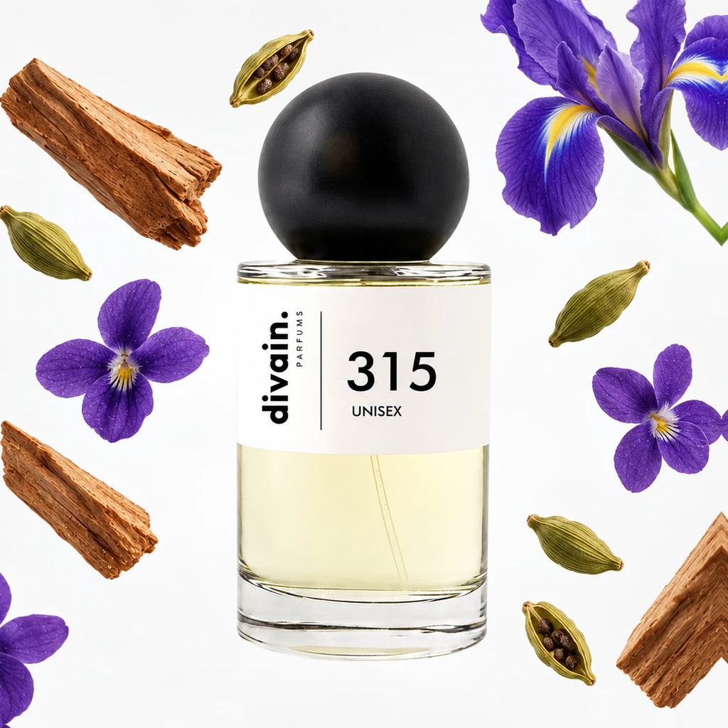Notas olfativas perfume divain.315 | divain Parfums