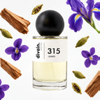 Notas olfativas perfume divain.315 | divain Parfums