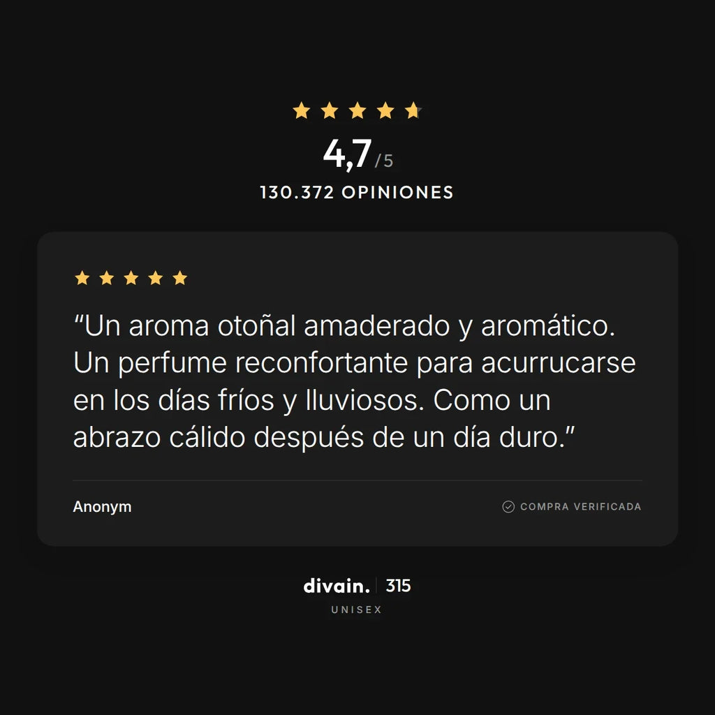divain.315 - 4,7/5 sobre 130.372 opiniones