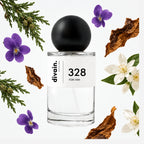 Pirámide olfativa perfume divain.328 | divain Parfums