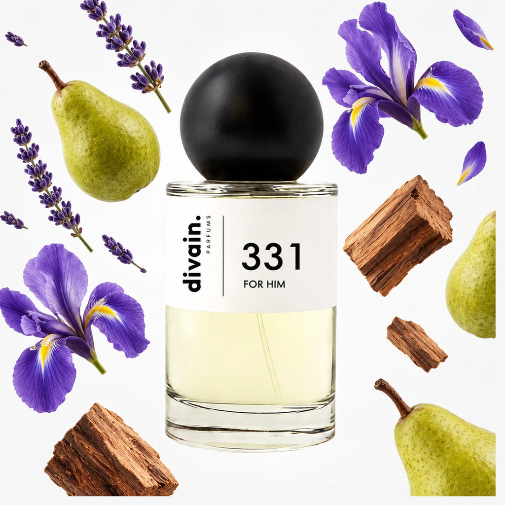 Pirámide olfativa perfume divain.331 | divain Parfums