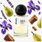 Pirámide olfativa perfume divain.331 | divain Parfums