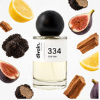 Pirámide olfativa perfume divain.334 | divain Parfums