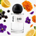 Pirámide olfativa perfume divain.340 | divain Parfums