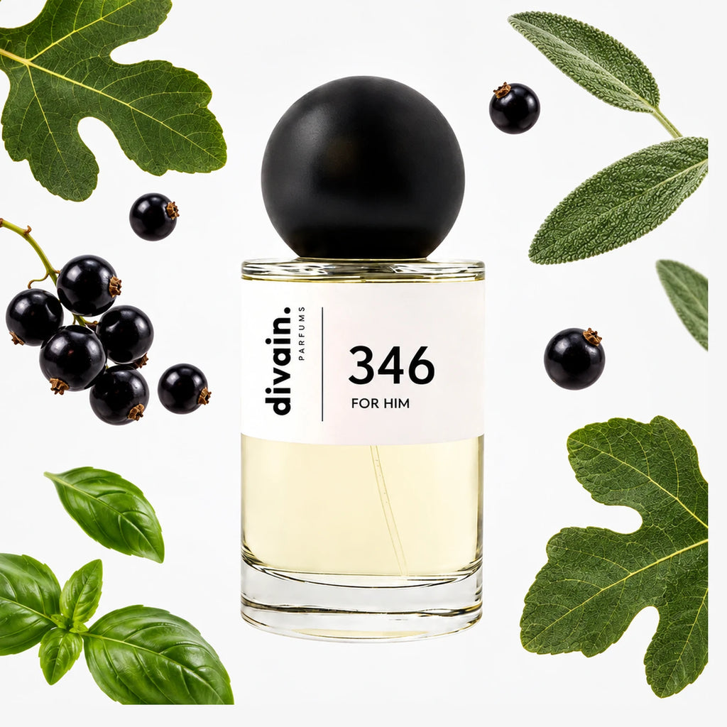 Pirámide olfativa perfume divain.346 | divain Parfums