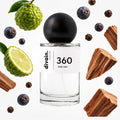 Pirámide olfativa perfume divain.360 | divain Parfums