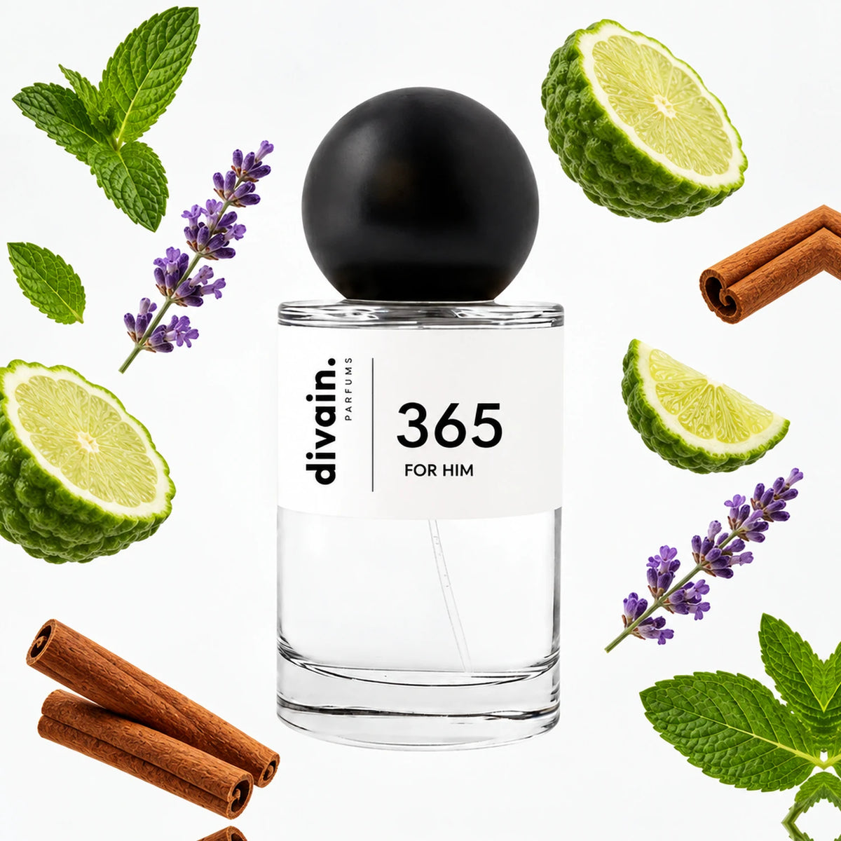 Notas olfativas perfume divain.365 | divain Parfums
