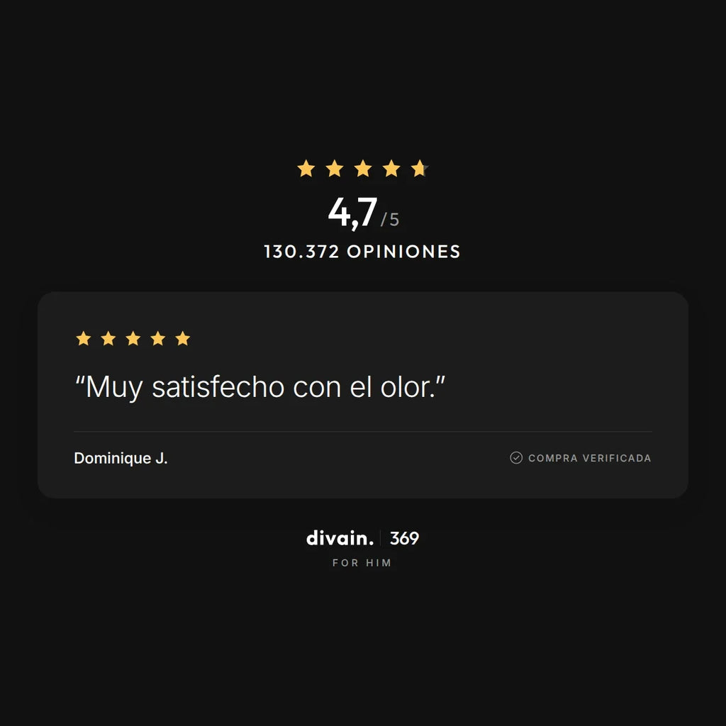divain.369 - 4,7/5 sobre 130.372 opiniones